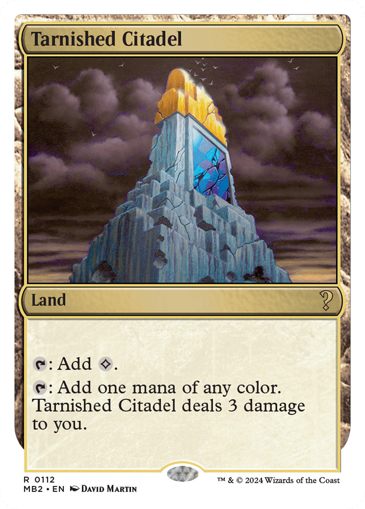 Tarnished Citadel (White Border) [Mystery Booster 2] | Tabernacle Games