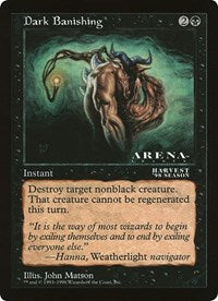 Dark Banishing (Oversized) [Oversize Cards] | Tabernacle Games