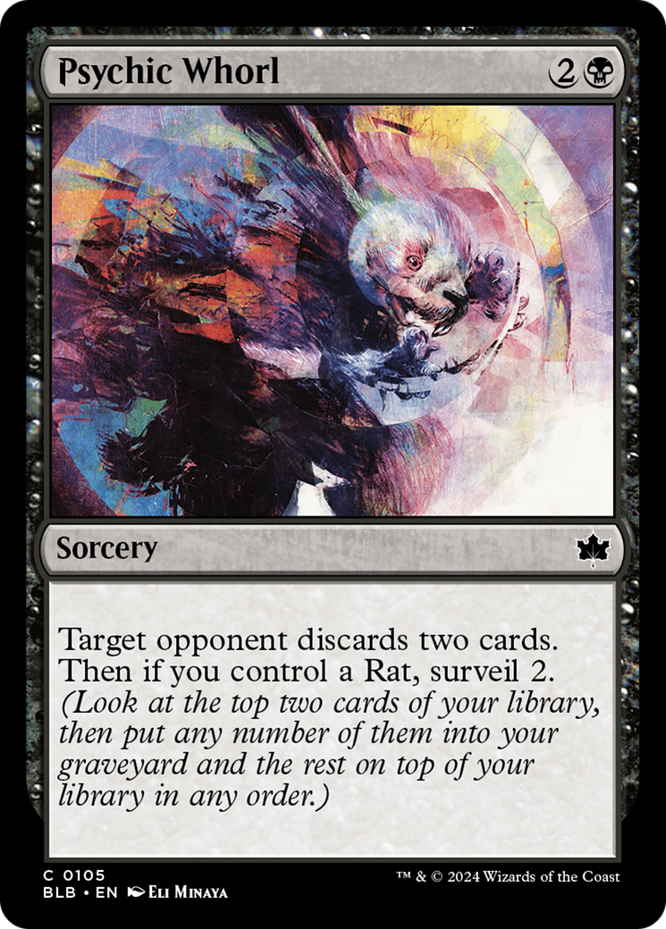 Psychic Whorl [Bloomburrow] | Tabernacle Games