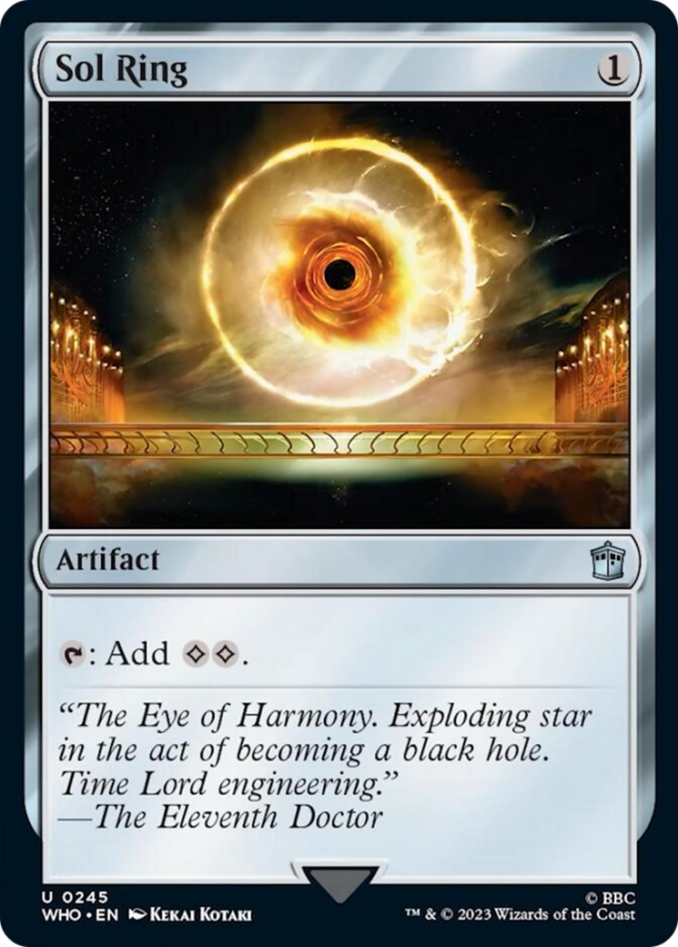 Sol Ring [Doctor Who] | Tabernacle Games