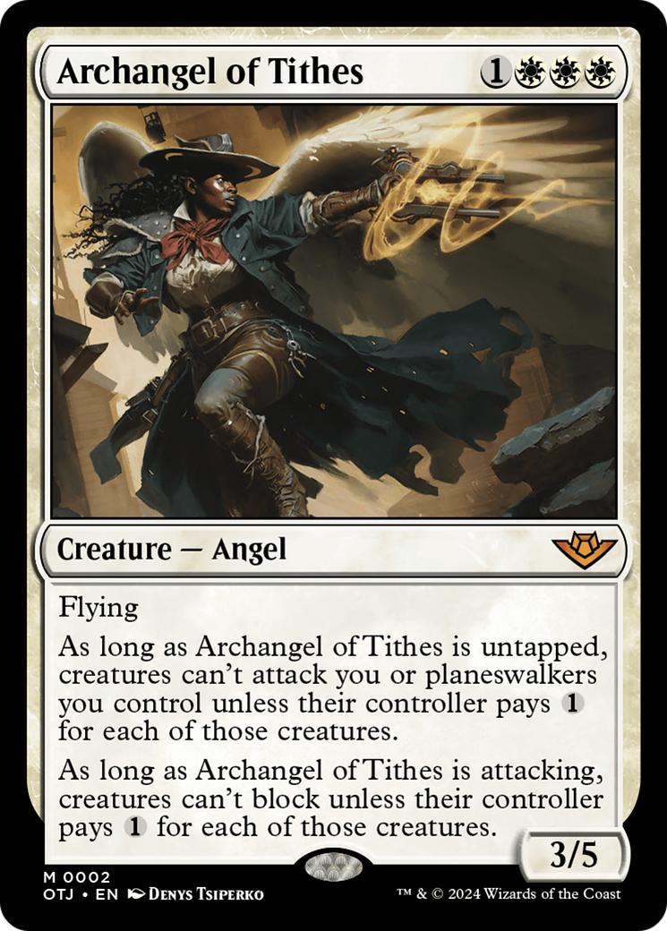 Archangel of Tithes [Outlaws of Thunder Junction] | Tabernacle Games