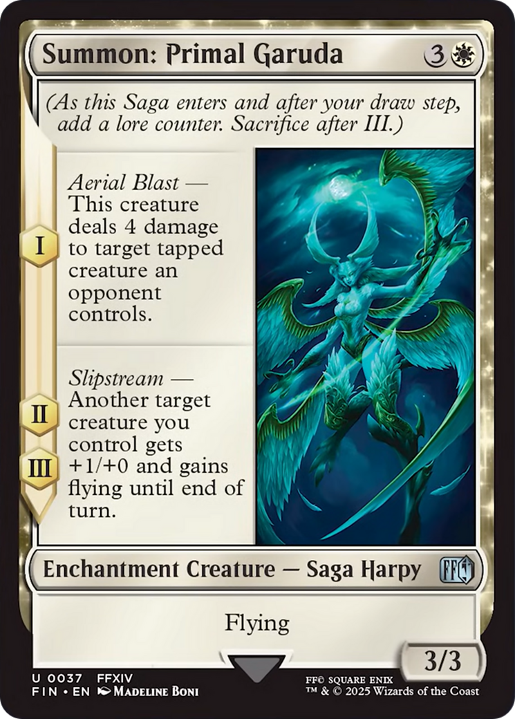Summon: Primal Garuda [FINAL FANTASY] | Tabernacle Games