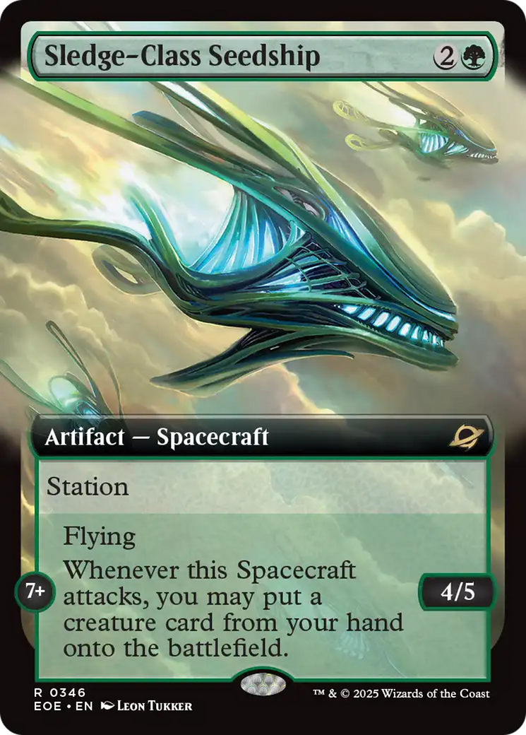 Sledge-Class Seedship (Extended Art) [Edge of Eternities] | Tabernacle Games