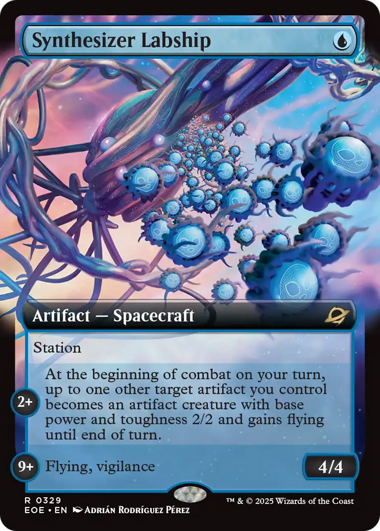 Synthesizer Labship (Extended Art) [Edge of Eternities] | Tabernacle Games