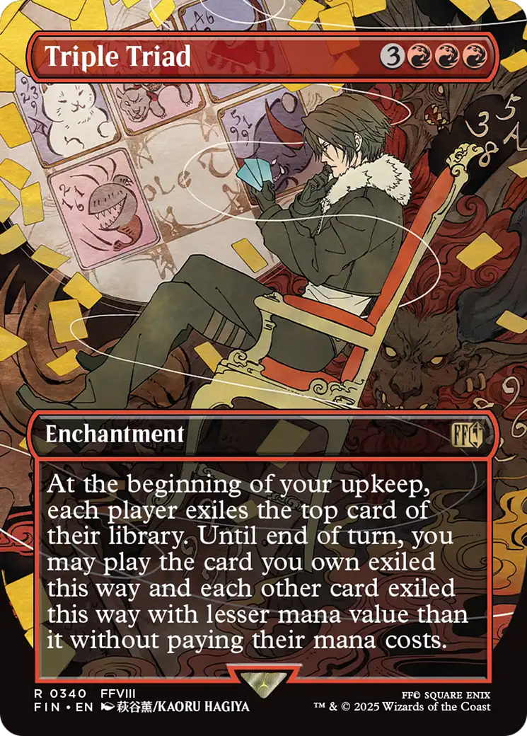 Triple Triad (Borderless) [FINAL FANTASY] | Tabernacle Games