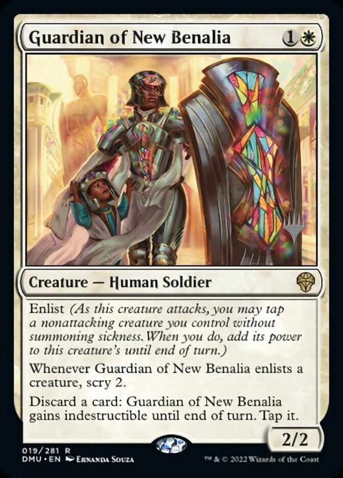 Guardian of New Benalia (Promo Pack) [Dominaria United Promos] | Tabernacle Games