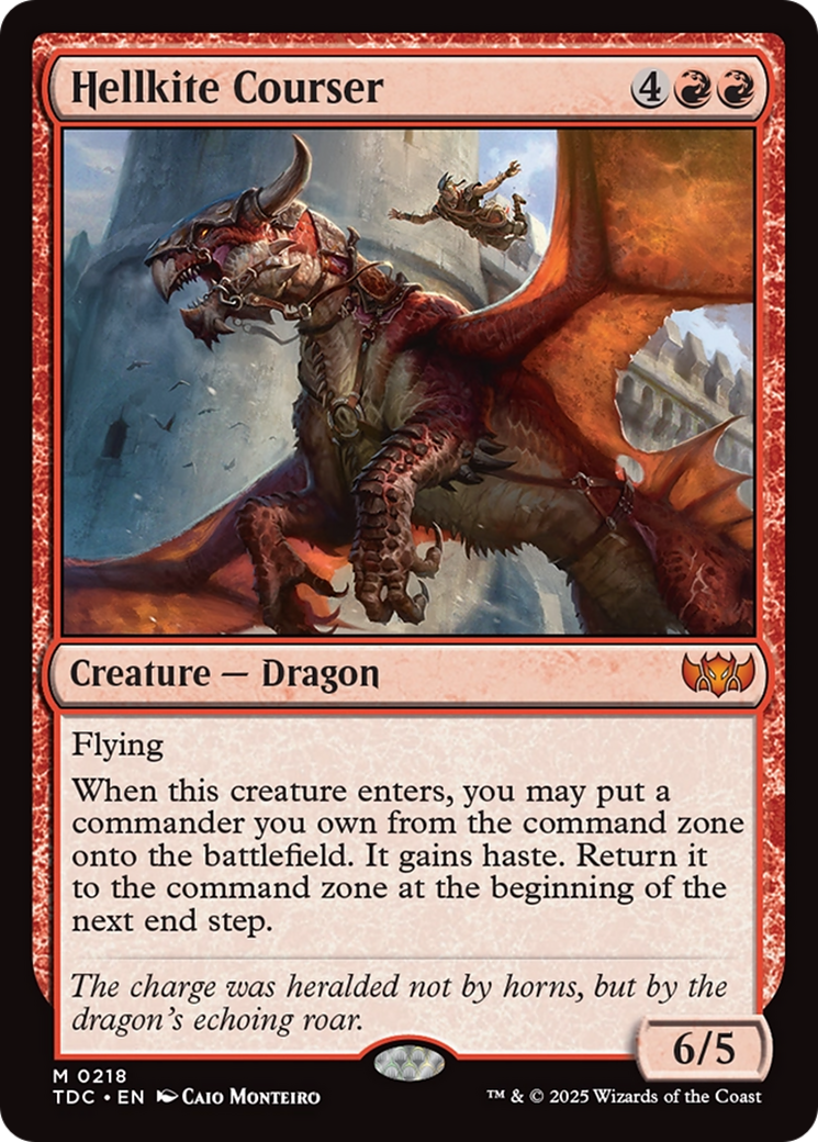 Hellkite Courser [Tarkir: Dragonstorm Commander] | Tabernacle Games