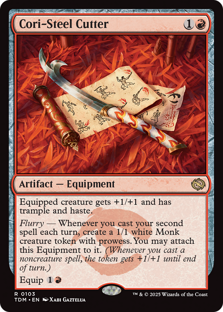 Cori-Steel Cutter [Tarkir: Dragonstorm] | Tabernacle Games
