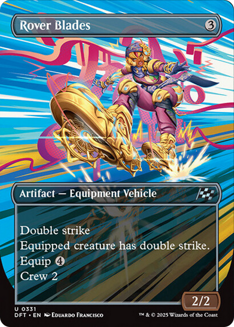 Rover Blades (Borderless) [Aetherdrift] | Tabernacle Games