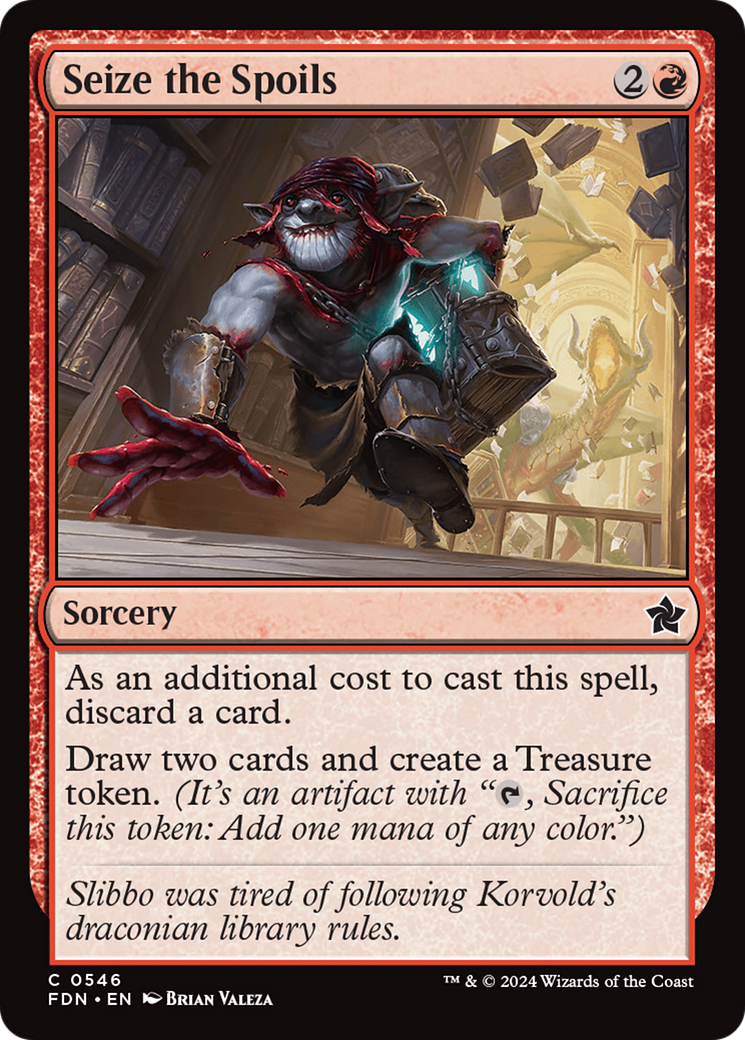 Seize the Spoils [Foundations] | Tabernacle Games