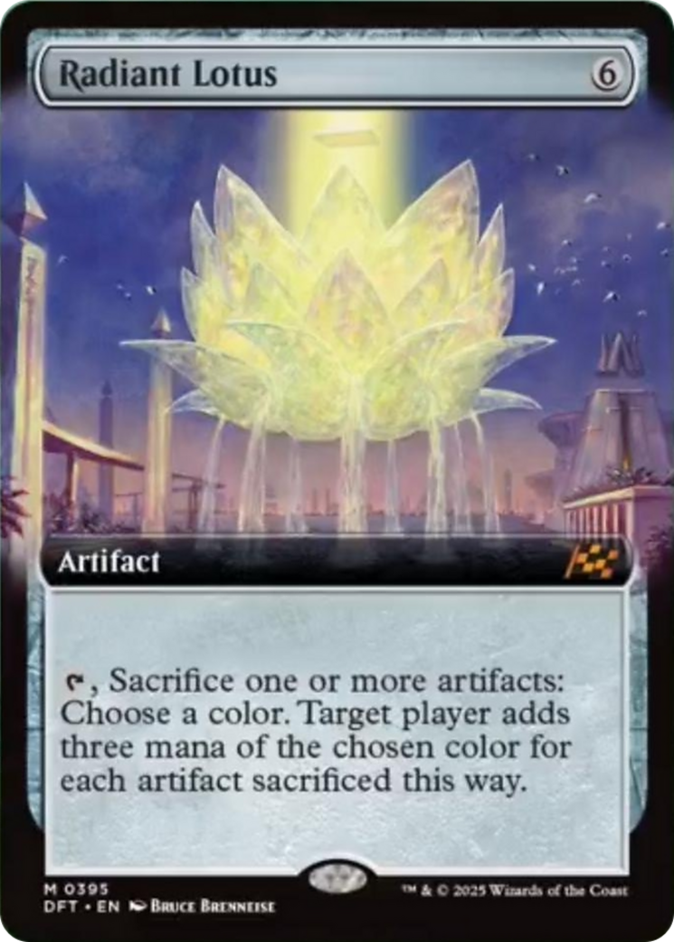 Radiant Lotus (Extended Art) [Aetherdrift] | Tabernacle Games