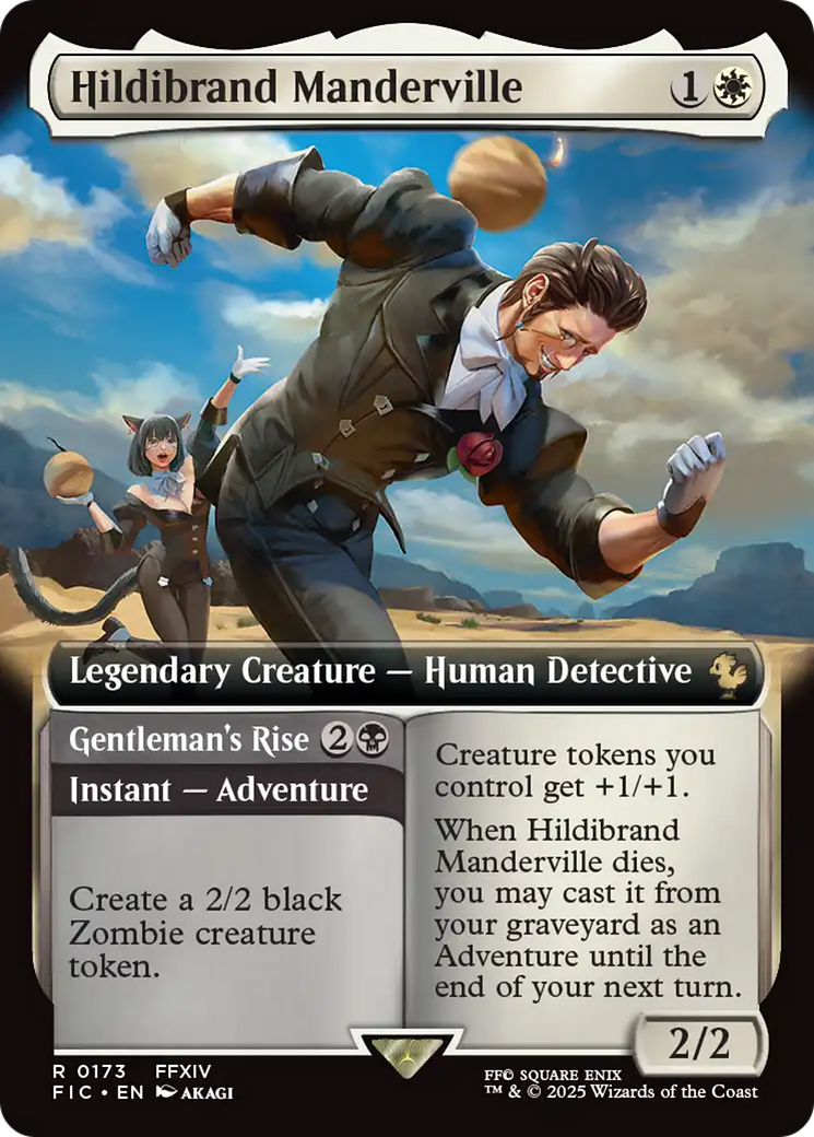 Hildibrand Manderville // Gentleman's Rise (Extended Art) [FINAL FANTASY Commander] | Tabernacle Games