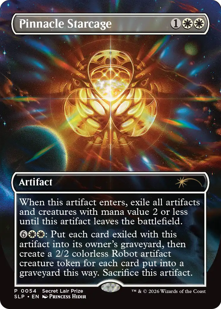 Pinnacle Starcage [Secret Lair Showdown] | Tabernacle Games