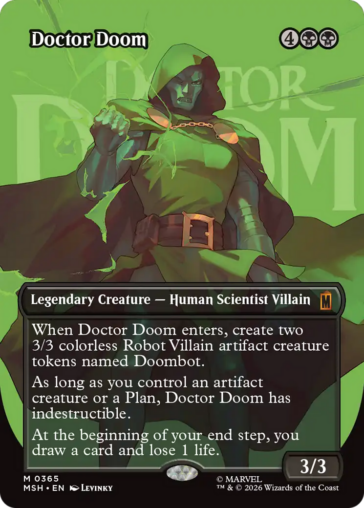 Doctor Doom (Borderless) (365) [Marvel Super Heroes] | Tabernacle Games