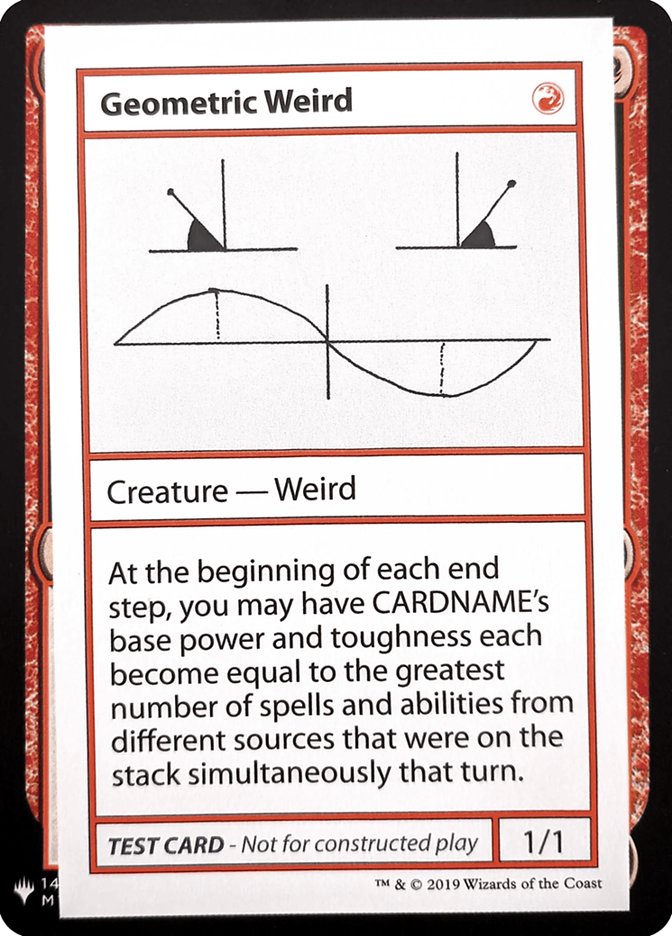 Geometric Weird [Mystery Booster Playtest Cards] | Tabernacle Games