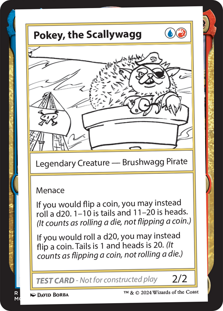 Pokey, the Scallywagg [Mystery Booster 2 Playtest Cards] | Tabernacle Games