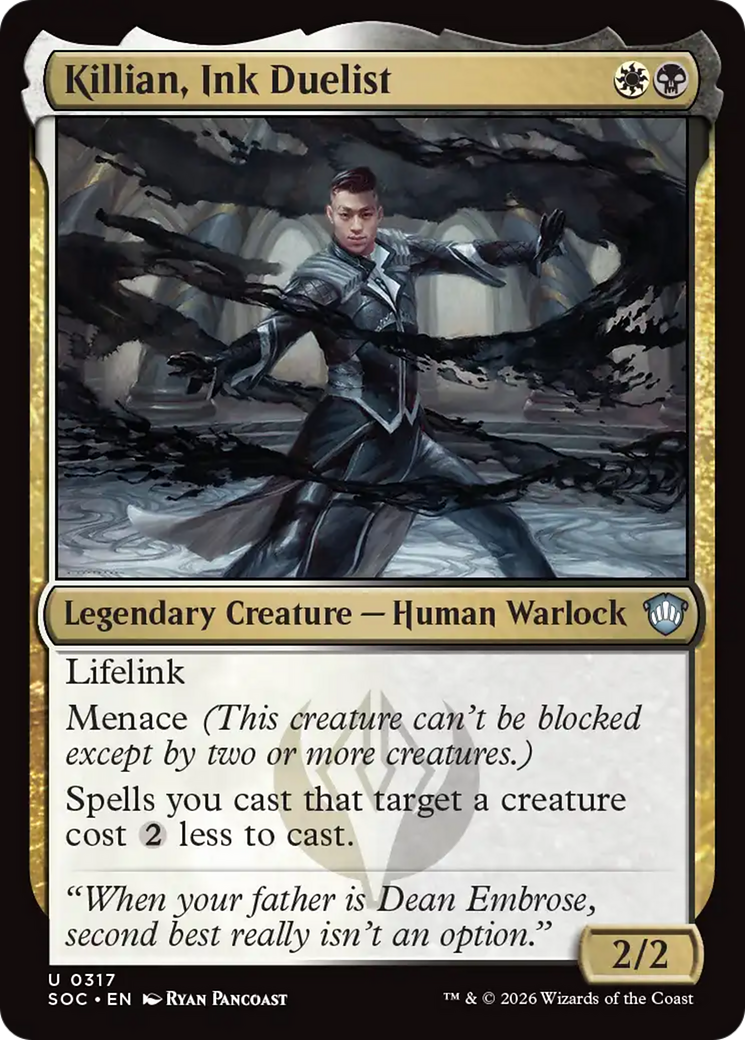 Killian, Ink Duelist [Secrets of Strixhaven Commander] | Tabernacle Games