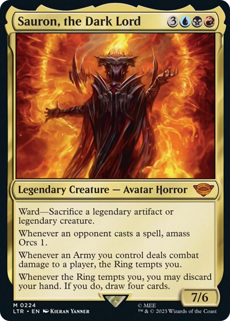 Sauron, the Dark Lord [The Lord of the Rings: Tales of Middle-Earth] | Tabernacle Games