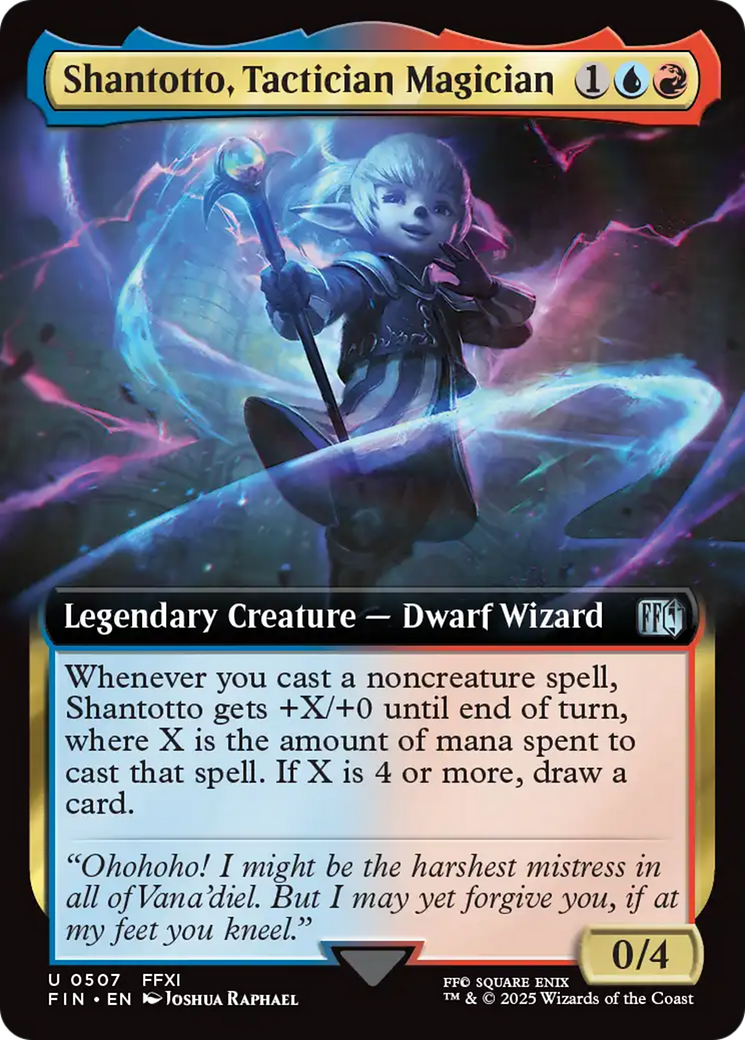 Shantotto, Tactician Magician (Extended Art) [FINAL FANTASY] | Tabernacle Games