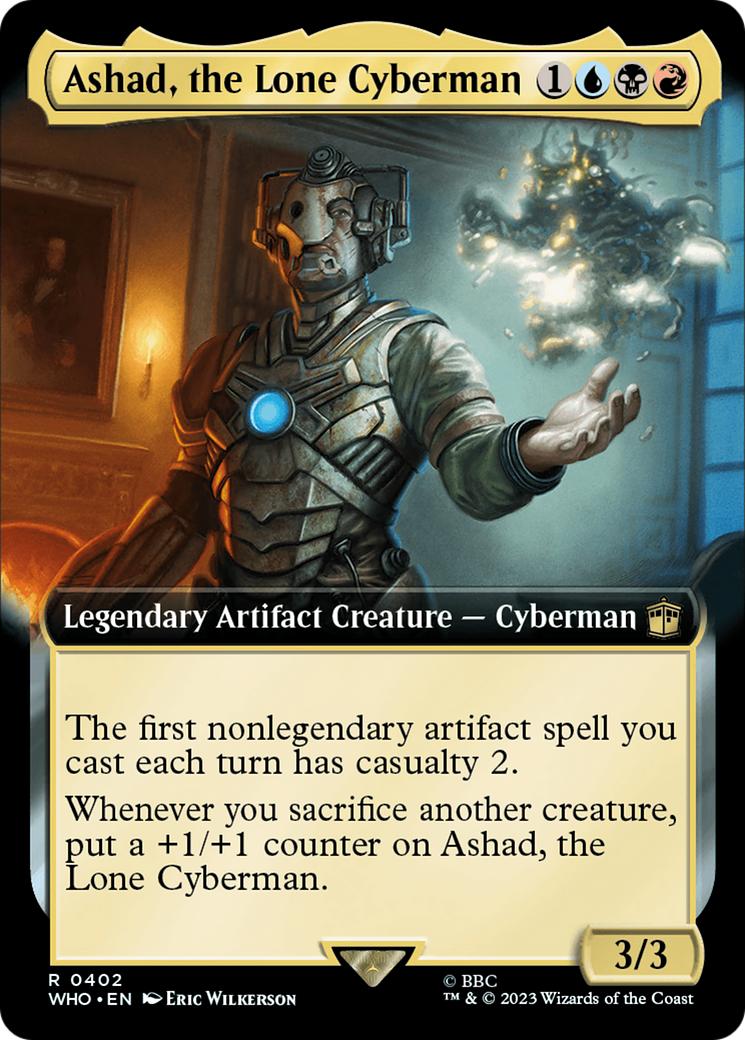 Ashad, the Lone Cyberman (Extended Art) [Doctor Who] | Tabernacle Games