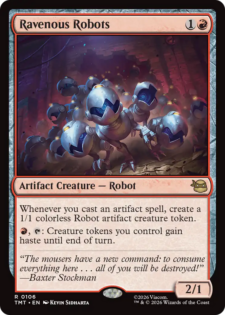 Ravenous Robots [Teenage Mutant Ninja Turtles] | Tabernacle Games