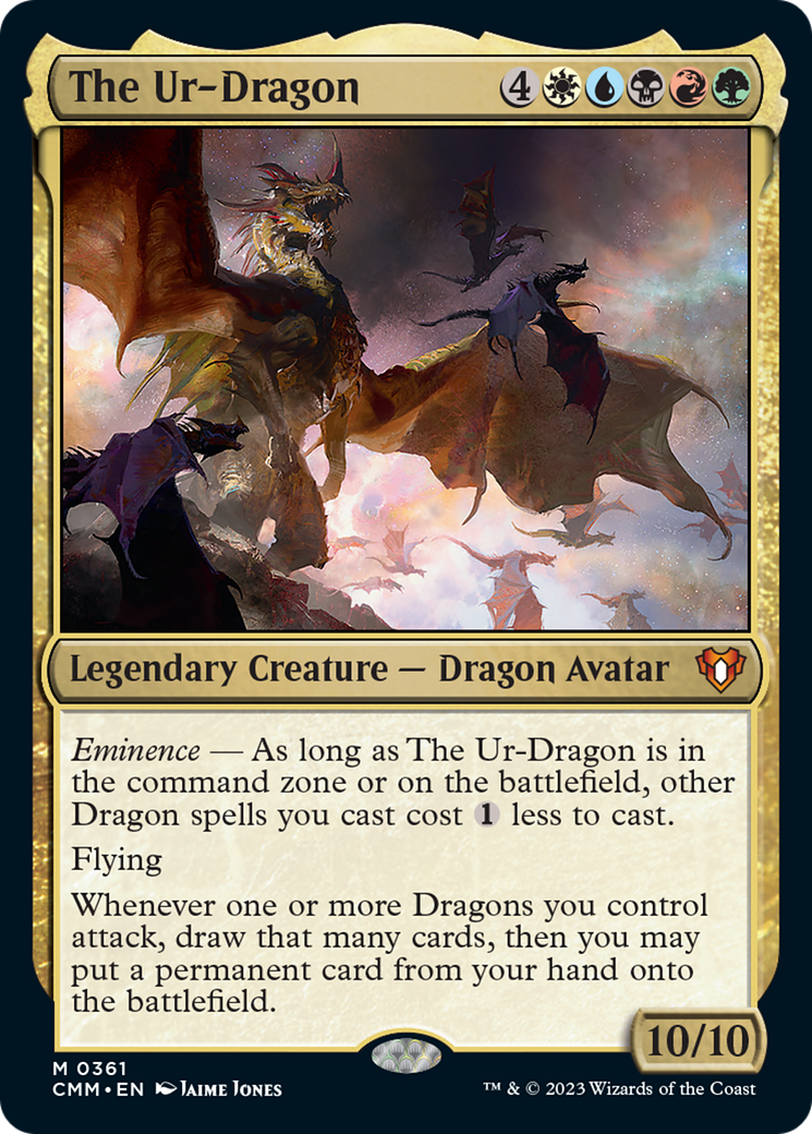 The Ur-Dragon [Commander Masters] | Tabernacle Games