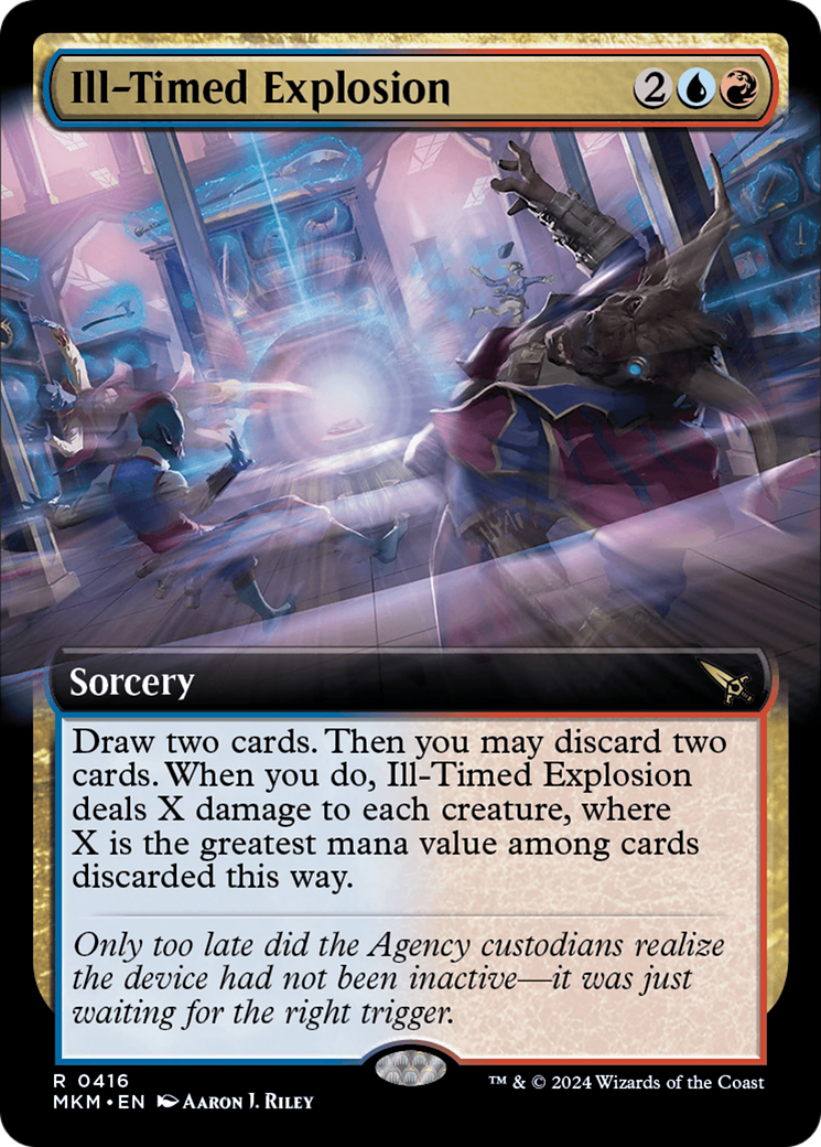Ill-Timed Explosion (Extended Art) [Murders at Karlov Manor] | Tabernacle Games