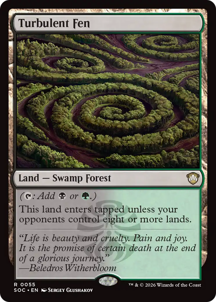 Turbulent Fen [Secrets of Strixhaven Commander] | Tabernacle Games