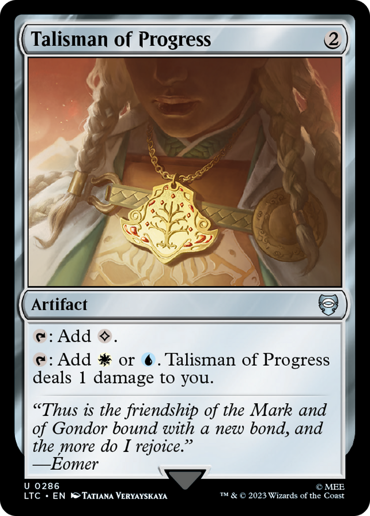 Talisman of Progress [The Lord of the Rings: Tales of Middle-Earth Commander] | Tabernacle Games
