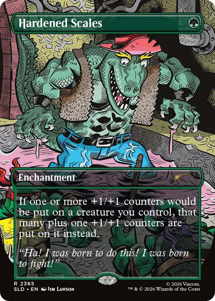 Hardened Scales [Secret Lair Drop Series] | Tabernacle Games