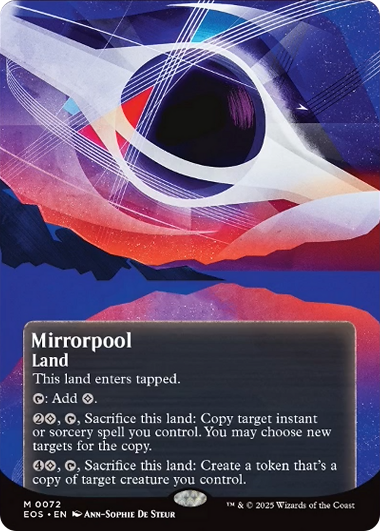 Mirrorpool (0072) (Borderless) [Edge of Eternities: Stellar Sights] | Maze of Fitzroy