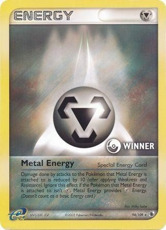 Metal Energy (94/109) (Winner) [EX: Ruby & Sapphire] | Tabernacle Games