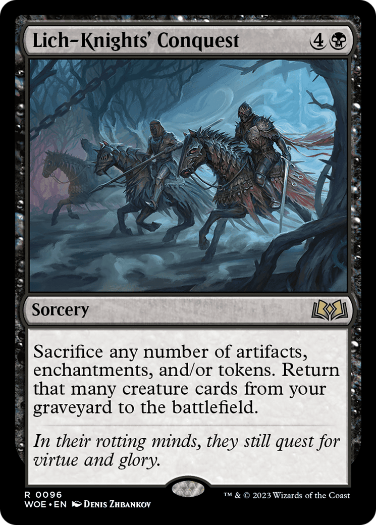 Lich-Knights' Conquest [Wilds of Eldraine] | Tabernacle Games