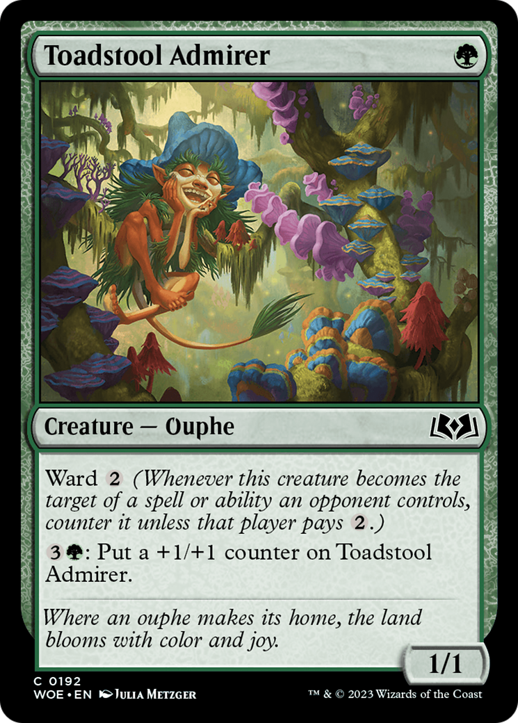 Toadstool Admirer [Wilds of Eldraine] | Tabernacle Games