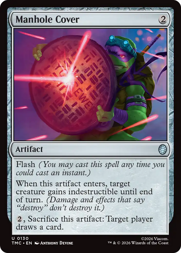 Manhole Cover [Teenage Mutant Ninja Turtles Commander] | Tabernacle Games