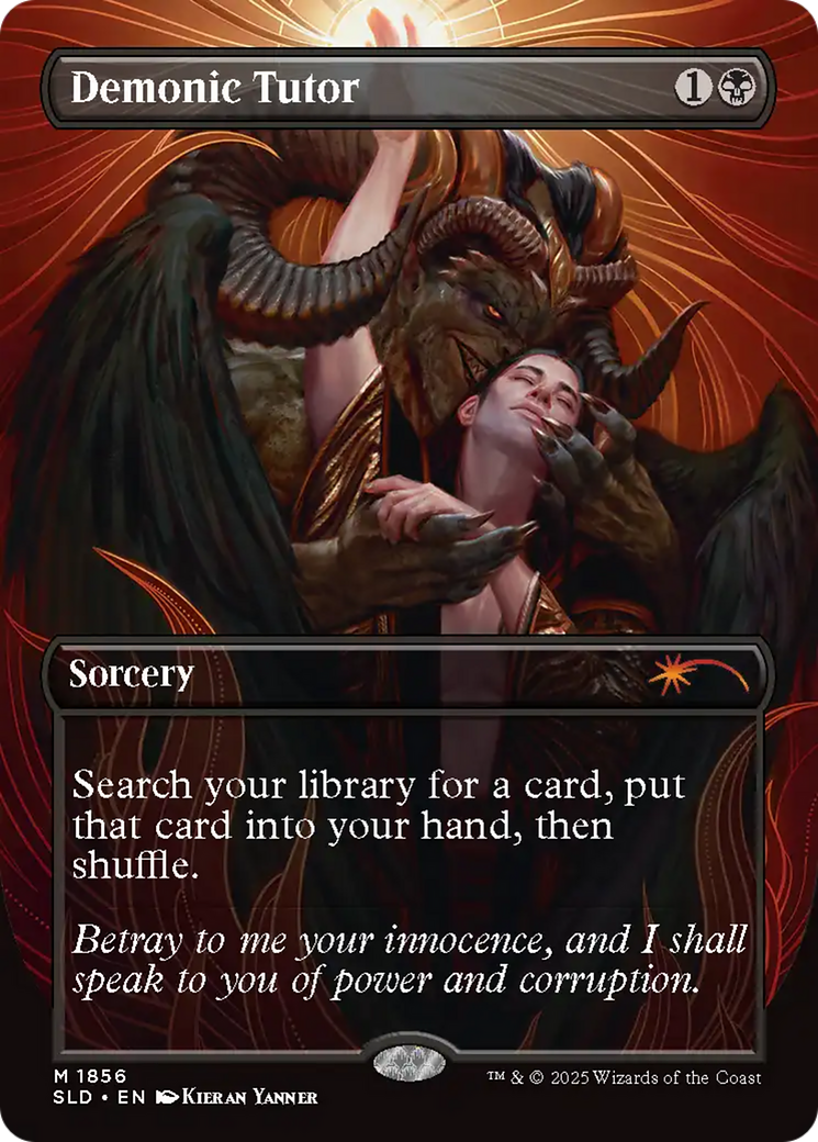 Demonic Tutor [Secret Lair Drop Series] | Maze of Fitzroy