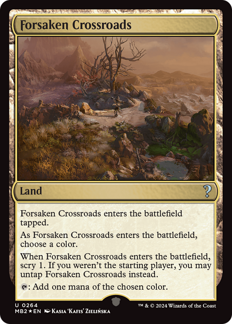 Forsaken Crossroads [Mystery Booster 2] | Tabernacle Games