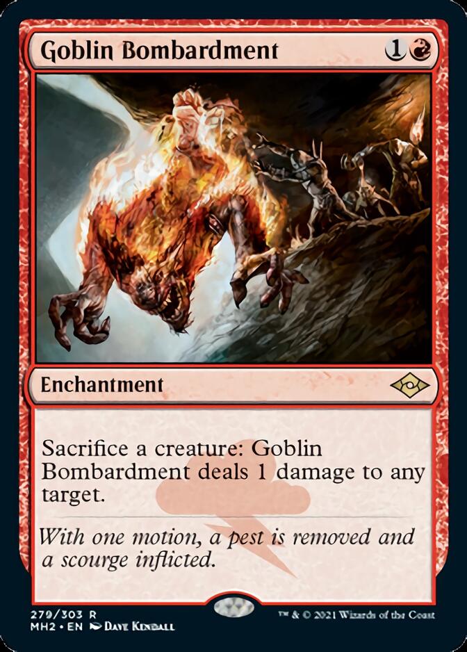 Goblin Bombardment (Foil Etched) [Modern Horizons 2] | Tabernacle Games