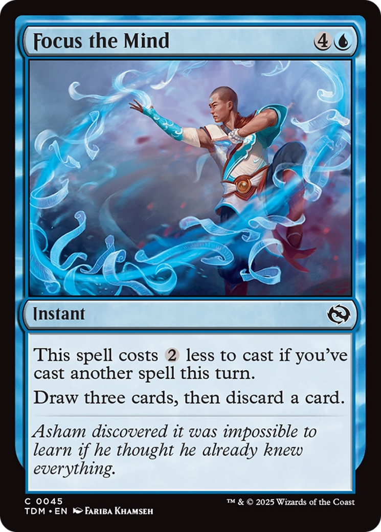 Focus the Mind [Tarkir: Dragonstorm] | Tabernacle Games