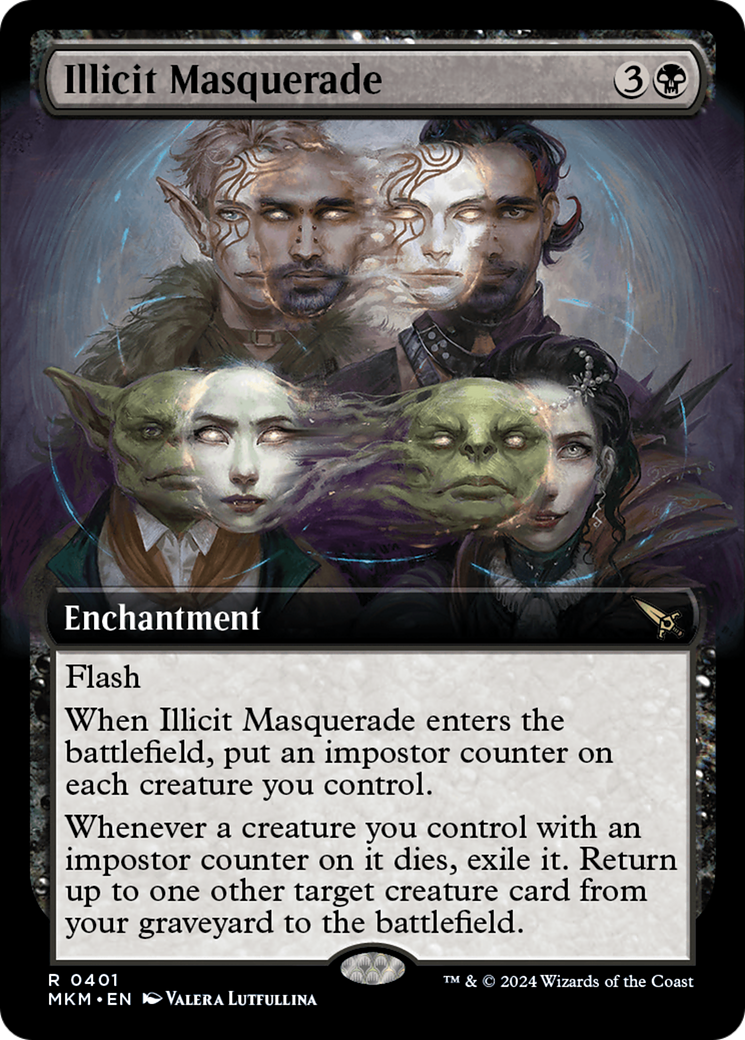 Illicit Masquerade (Extended Art) [Murders at Karlov Manor] | Tabernacle Games