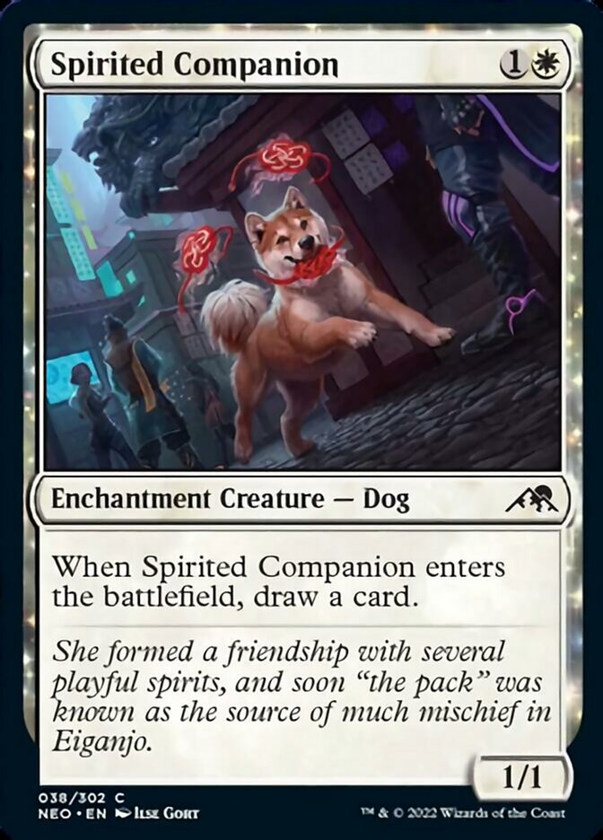 Spirited Companion [Kamigawa: Neon Dynasty] | Tabernacle Games