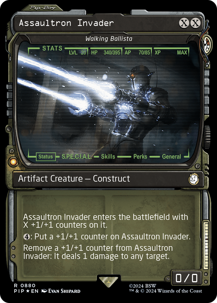 Assaultron Invader - Walking Ballista (Surge Foil) [Fallout] | Tabernacle Games