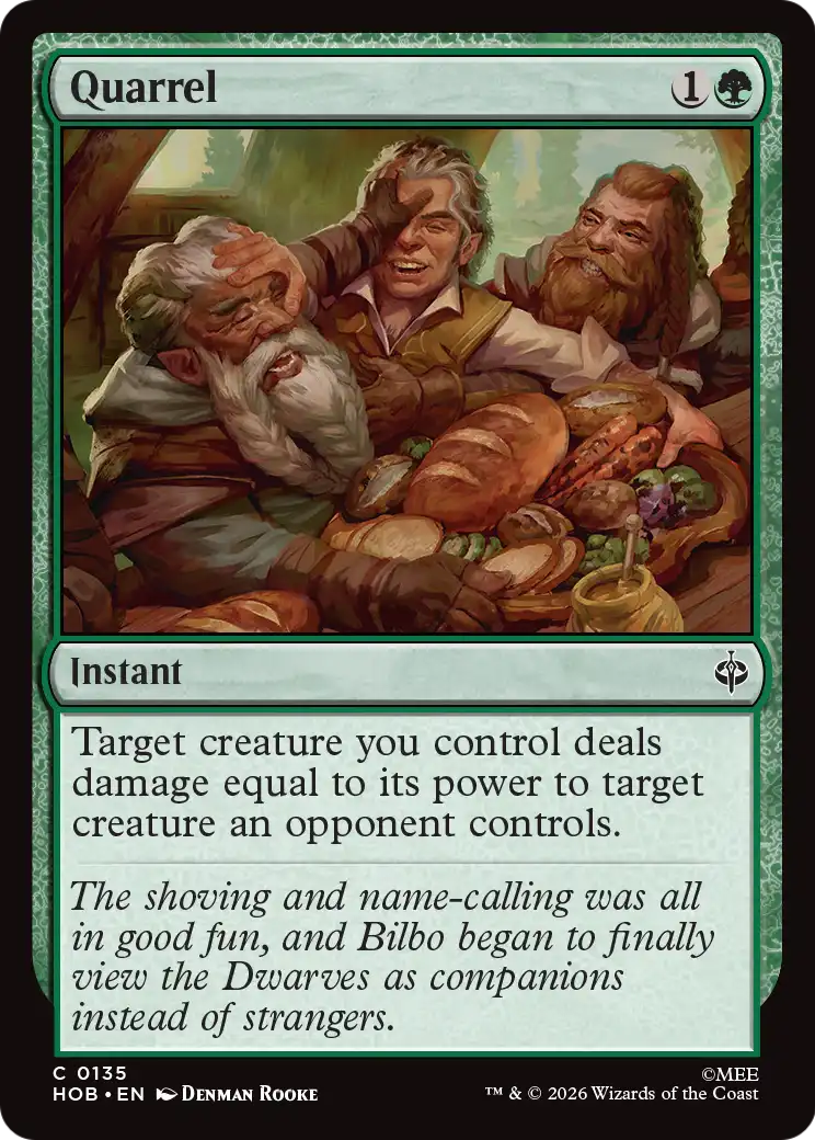 Quarrel [The Hobbit] | Tabernacle Games