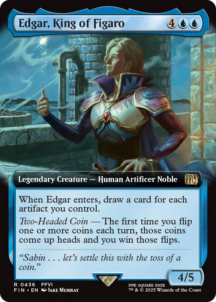 Edgar, King of Figaro (Extended Art) [FINAL FANTASY] | Tabernacle Games