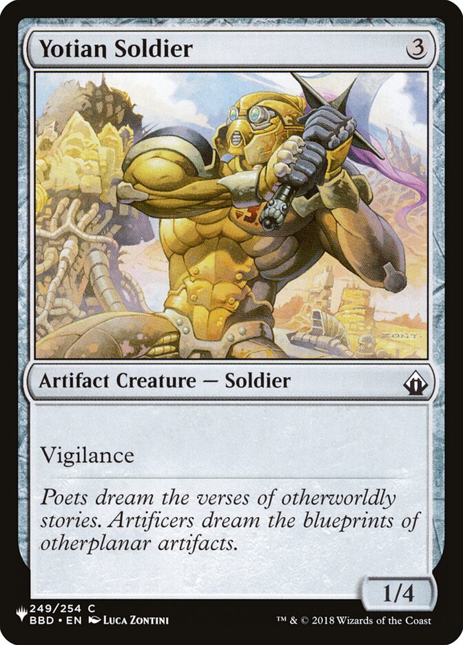 Yotian Soldier [The List] | Tabernacle Games