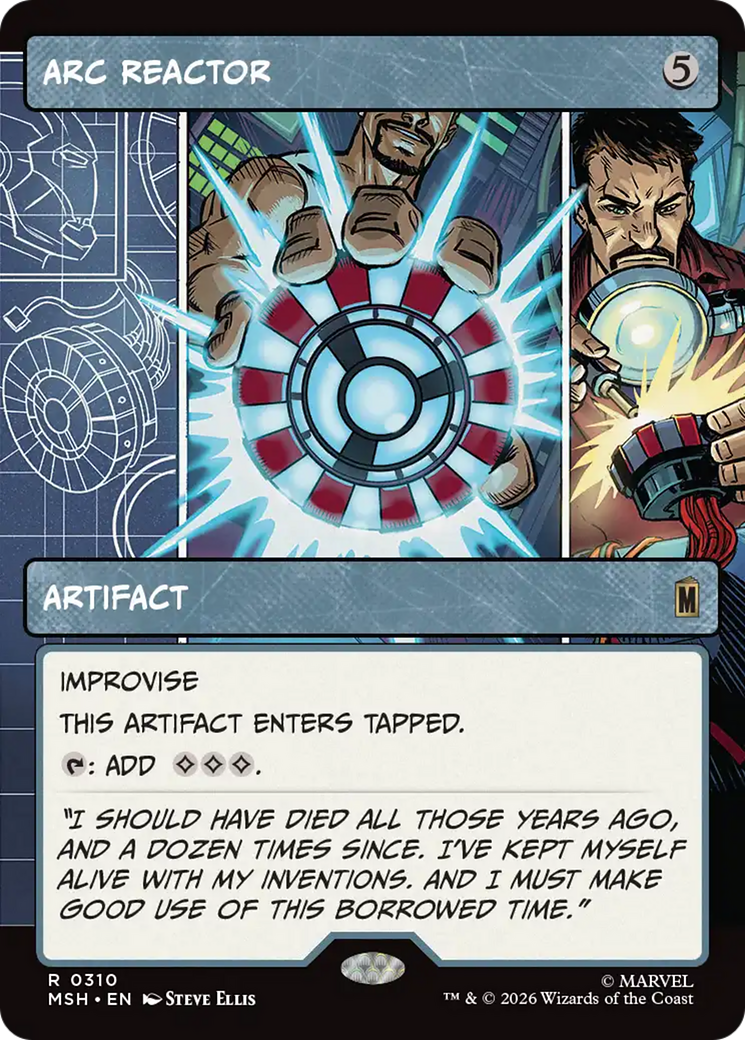 Arc Reactor (Borderless) [Marvel Super Heroes] | Tabernacle Games