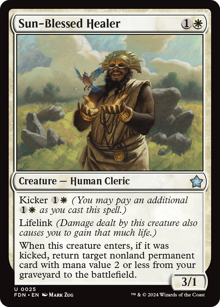 Sun-Blessed Healer [Foundations] | Tabernacle Games