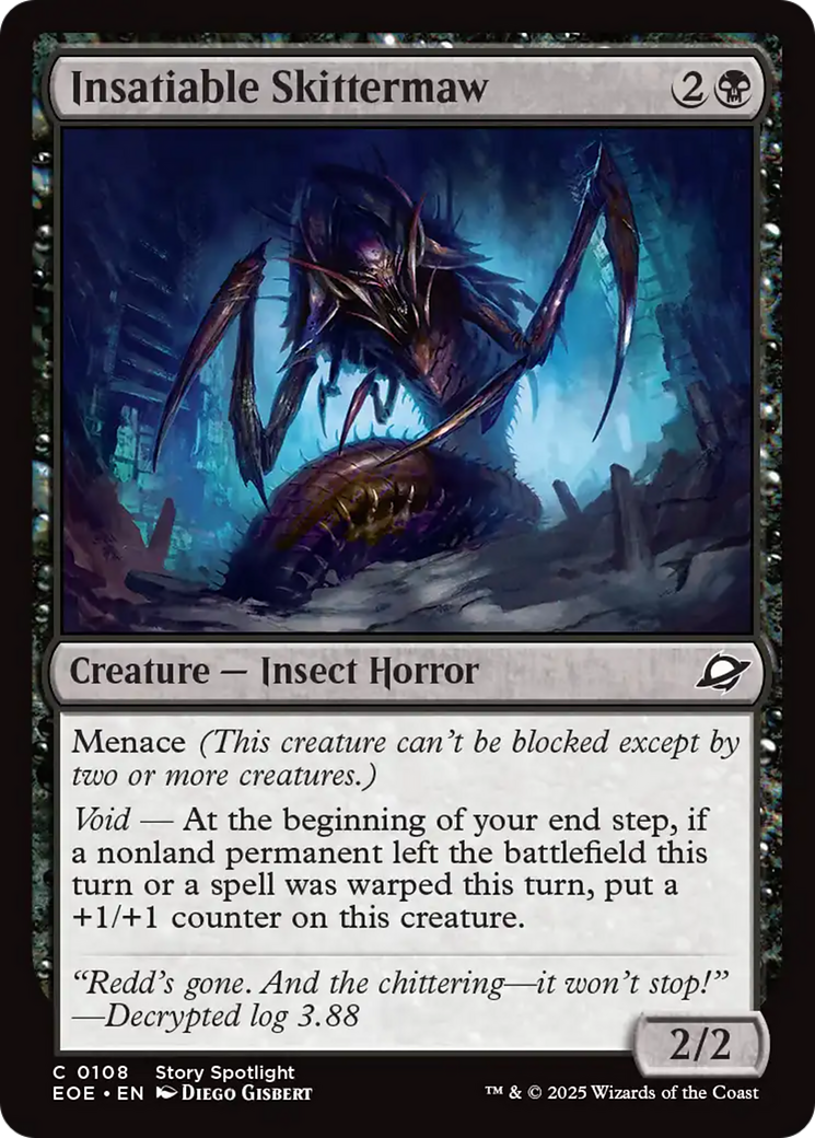 Insatiable Skittermaw [Edge of Eternities] | Tabernacle Games