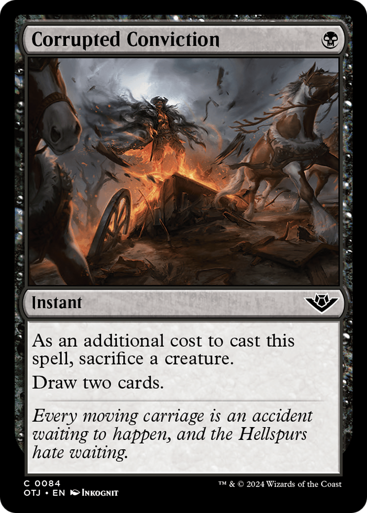 Corrupted Conviction [Outlaws of Thunder Junction] | Tabernacle Games