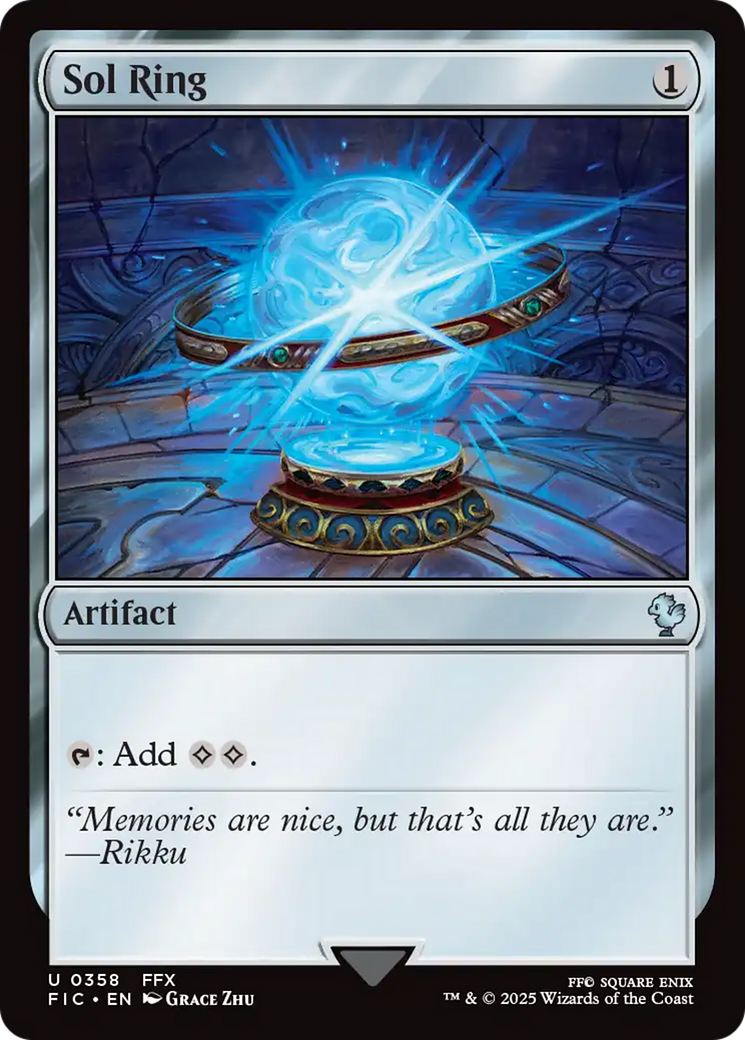 Sol Ring (0358) [FINAL FANTASY Commander] | Tabernacle Games